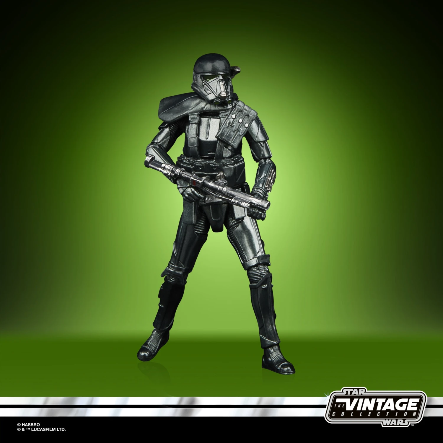 Hasbro Star Wars Vintage Collection Imperial Death Trooper Carbonized F1423 3.75" Action Figure 3 Hasbro Star Wars Vintage Collection Imperial Death Trooper Carbonized F1423 3.75" Action Figure - Image 3