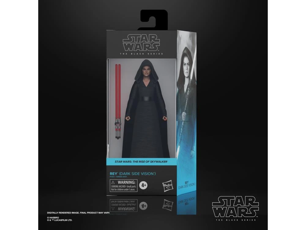 Hasbro Star Wars Black Series The Rise Of Skywalker #01 Rey Dark Side Vision 6 Inch Action Figure 4 Hasbro Star Wars Black Series The Rise Of Skywalker #01 Rey Dark Side Vision 6 Inch Action Figure - Image 4