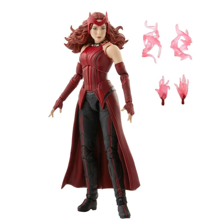 Hasbro Marvel Legends Disney WandaVision Wave Scarlet Witch (Captain America Flight Gear BAF) 2 Hasbro Marvel Legends Disney WandaVision Wave Scarlet Witch (Captain America Flight Gear BAF) - Image 2