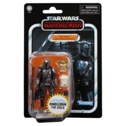 Hasbro Star Wars The Vintage Collection The Mandalorian Din Djarin (The Mandalorian) And The Child 3.75 Inch Action Figure -Hasbro Outlet Store 5010993792696
