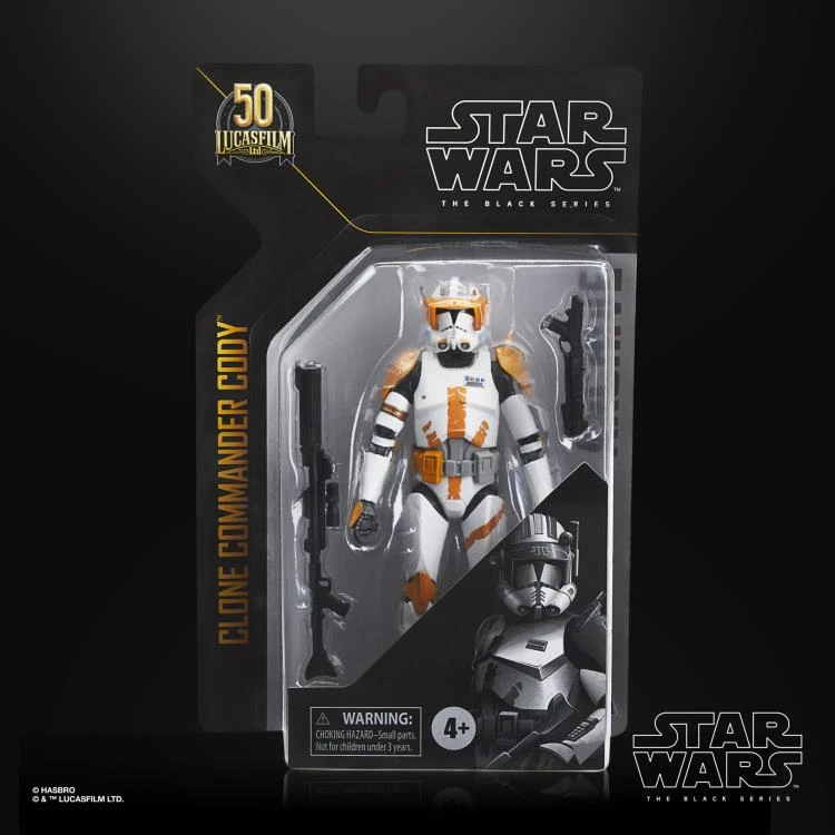 Hasbro Star Wars Black Series Archive Collection Commander Cody 6 Inch Action Figure 6 Hasbro Star Wars Black Series Archive Collection Commander Cody 6 Inch Action Figure - Image 6