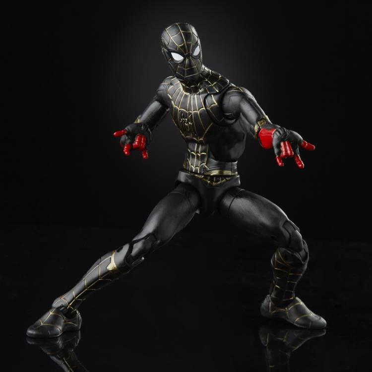Hasbro Marvel Legends Spider-Man: No Way Home Wave Black And Gold Suit Spider-Man (Marvel's Armadillo BAF) 3 Hasbro Marvel Legends Spider-Man: No Way Home Wave Black And Gold Suit Spider-Man (Marvel's Armadillo BAF) - Image 3