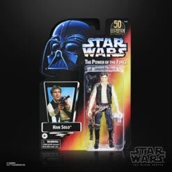 Hasbro Star Wars The Black Series Lucasfilm 50th Anniversary The Power Of The Force Han Solo 6 Inch Action Figure -Hasbro Outlet Store 5010993899708