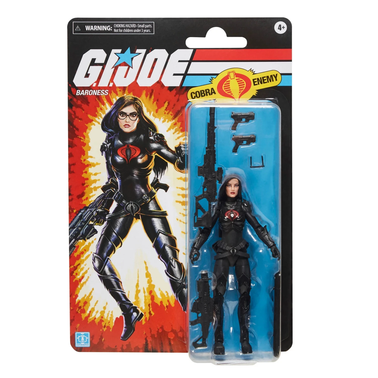 Hasbro G.I. Joe Classified Retro Baroness Exclusive 6" Action Figure 2 Hasbro G.I. Joe Classified Retro Baroness Exclusive 6" Action Figure - Image 2