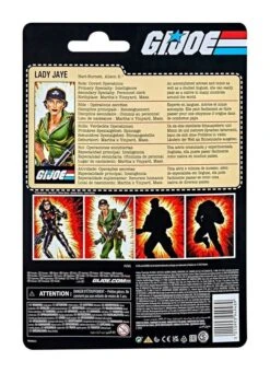 Hasbro Retro G.I. JoeLady Jade Walmart Exclusive 6" Action Figure -Hasbro Outlet Store 5010993949489b