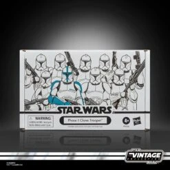 Hasbro Star Wars Vintage Collection Phase I Clone Trooper F5554 3.75" Action Figure 4-Pack -Hasbro Outlet Store 5010993962808a