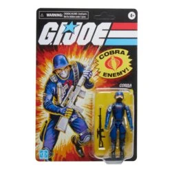 Hasbro Retro G.I. Joe Cobra Officer And Cobra Trooper 2 Pack Collection Action Figure -Hasbro Outlet Store 5010993963201a