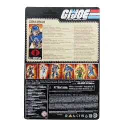 Hasbro Retro G.I. Joe Cobra Officer And Cobra Trooper 2 Pack Collection Action Figure -Hasbro Outlet Store 5010993963201e
