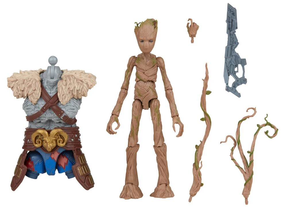 Hasbro Marvel Legends Thor Love And Thunder Wave Groot (BAF Marvel's Korg) Action Figure 1 Hasbro Marvel Legends Thor Love And Thunder Wave Groot (BAF Marvel's Korg) Action Figure