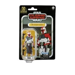 Hasbro Star Wars Vintage Collection Clone Wars Arc Trooper Captain VC213 3.75" Walmart Exclusive Action Figure -Hasbro Outlet Store 5010993980901b