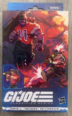 Hasbro G.I. Joe Classified Series David L. Bazooka Katzenbogen Action Figure -Hasbro Outlet Store 5010994100469