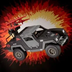 Hasbro Retro G.I. Joe Cobra Stinger With Cobra Officer Vehicle -Hasbro Outlet Store 5010994113452b