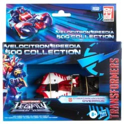 Hasbro Transformers Legacy Velocitron Speedia 500 Collection Voyager Override Action Figure 7 Hasbro Transformers Legacy Velocitron Speedia 500 Collection Voyager Override Action Figure -Hasbro Outlet Store 5010994115609
