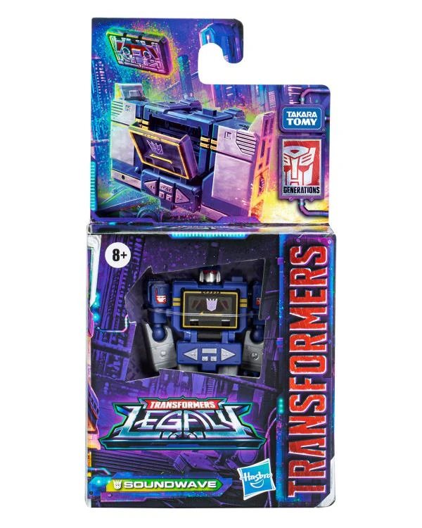 Hasbro Transformers Generations Legacy Core Class Soundwave Action Figure 3 Hasbro Transformers Generations Legacy Core Class Soundwave Action Figure - Image 3