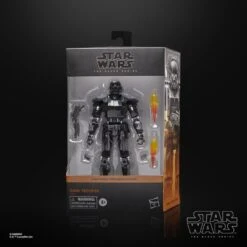 Hasbro Star Wars Black Series The Mandalorian #28 Deluxe Dark Trooper 6 Inch Action Figure -Hasbro Outlet Store 5010994146160