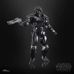 Hasbro Star Wars Black Series The Mandalorian #28 Deluxe Dark Trooper 6 Inch Action Figure -Hasbro Outlet Store 5010994146160b