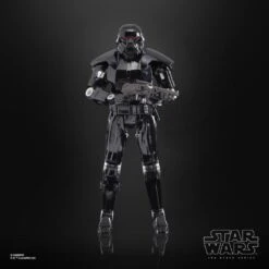 Hasbro Star Wars Black Series The Mandalorian #28 Deluxe Dark Trooper 6 Inch Action Figure -Hasbro Outlet Store 5010994146160c