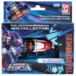 Hasbro Transformers Legacy Velocitron Speedia 500 Collection Deluxe Decepticon Crasher Action Figure -Hasbro Outlet Store 5010994186609