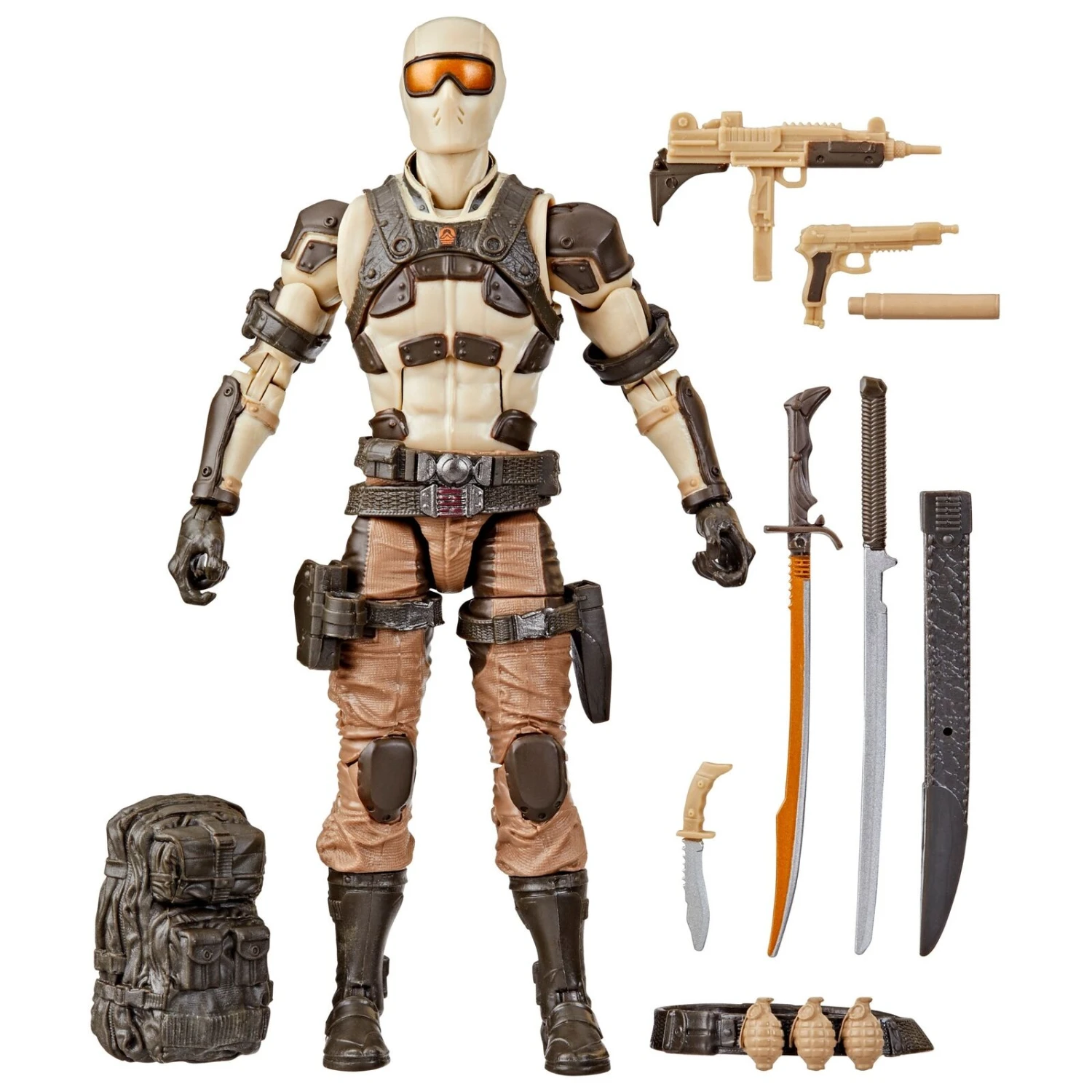 Hasbro G.I. Joe Classified Series 92 Desert Commando Snake Eyes Action Figure 5 Hasbro G.I. Joe Classified Series 92 Desert Commando Snake Eyes Action Figure - Image 5