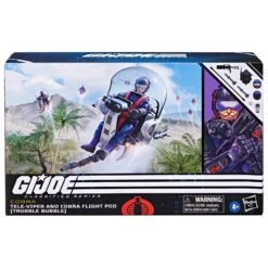 Hasbro G.I. Joe Classified Series Tele-Viper & Cobra Flight Pod (Trubble Bubble) Action Figure And Vehicle -Hasbro Outlet Store 5010996111524