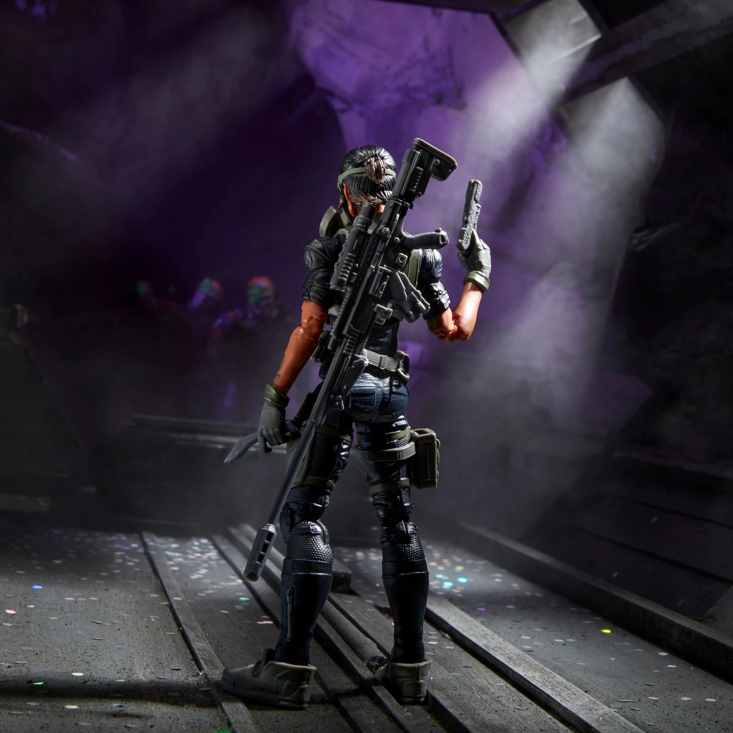 Hasbro G.I. Joe Classified Series #90 Nightforce Jodie "Shooter" Craig Action Figure 4 Hasbro G.I. Joe Classified Series #90 Nightforce Jodie "Shooter" Craig Action Figure - Image 4