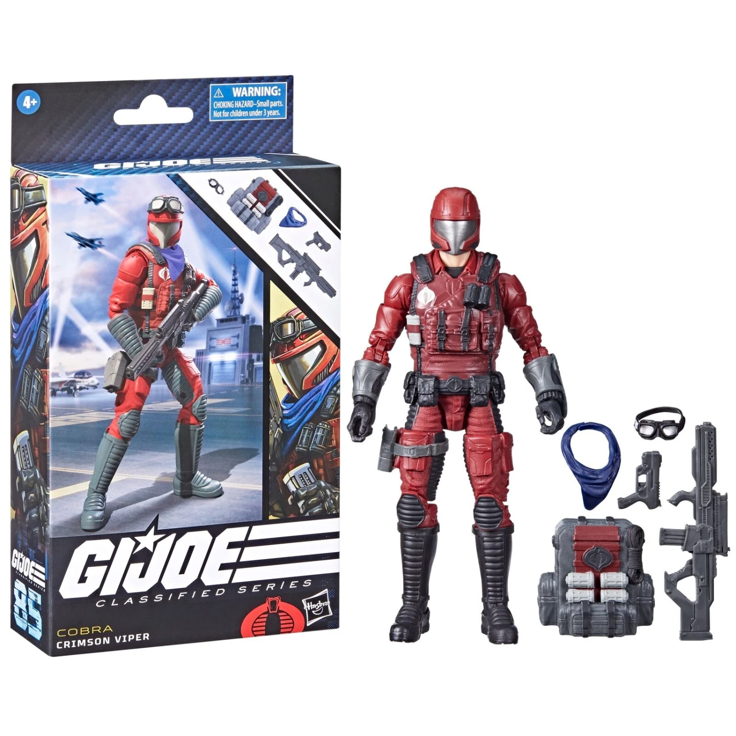 Hasbro G.I. Joe Classified Series 85 Crimson Viper Action Figure 2 Hasbro G.I. Joe Classified Series 85 Crimson Viper Action Figure - Image 2