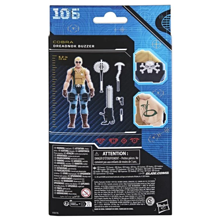 Hasbro G.I. Joe Classified Series 106 Dreadnok Buzzer Action Figure 10 Hasbro G.I. Joe Classified Series 106 Dreadnok Buzzer Action Figure - Image 10