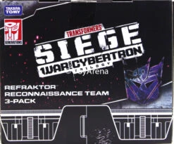 Hasbro Transformers Generations War For Cybertron: Siege Refraktor (Reflector) Reconnaissance Team 3-Pack Action Figures Exclusive -Hasbro Outlet Store 630509825226ab