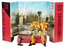 Hasbro Transformers Generations Studio Series #74 Deluxe Bumblebee And Sam Action Figure -Hasbro Outlet Store 630509991082e