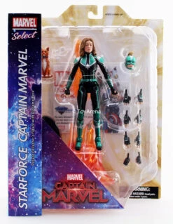 Marvel Select Captain Marvel Action Figure 7 Marvel Select Captain Marvel Action Figure -Hasbro Outlet Store 699788833636