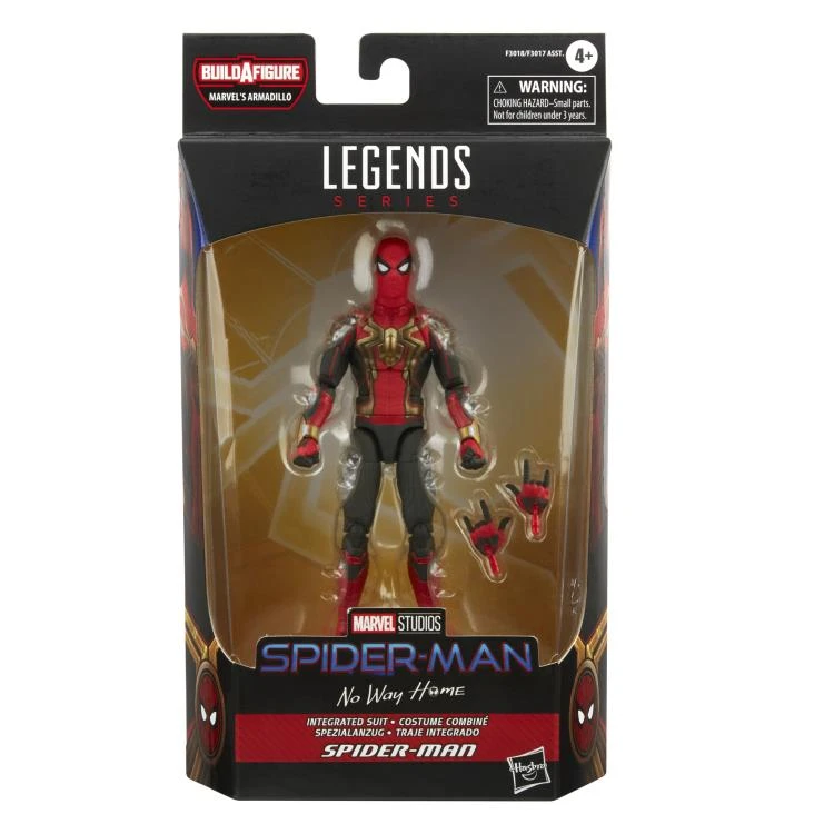 Hasbro Marvel Legends Spider-Man: No Way Home Wave Integrated Suit Spider-Man (Marvel's Armadillo BAF) 6 Hasbro Marvel Legends Spider-Man: No Way Home Wave Integrated Suit Spider-Man (Marvel's Armadillo BAF) - Image 6