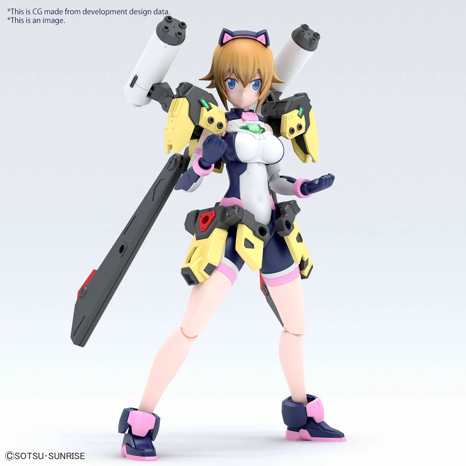 Bandai Gundam 1/144 HGBM #XX Figure-rise Standard Avatar Fumina Model Kit 8 Bandai Gundam 1/144 HGBM #XX Figure-rise Standard Avatar Fumina Model Kit - Image 8