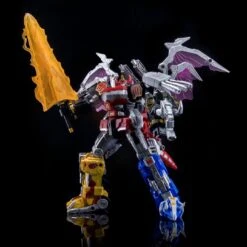 Lucky Cat Micro Cosmos MC03 Beast Lord Mighty Morphin Power Rangers Megazord Die-Cast Action Figure -Hasbro Outlet Store MC03e
