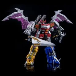 Lucky Cat Micro Cosmos MC03 Beast Lord Mighty Morphin Power Rangers Megazord Die-Cast Action Figure -Hasbro Outlet Store MC03j