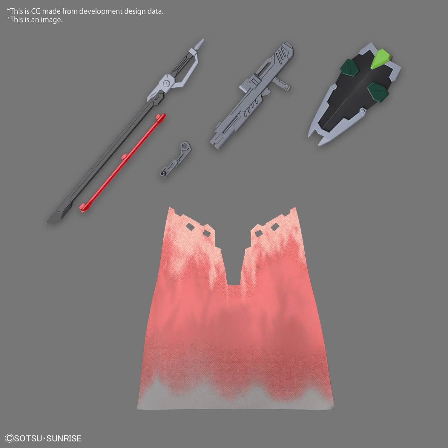 Bandai Gundam 1/144 Seed Freedom #XX Black Knight Squad Rud-ro.A (Tentative) Model Kit 7 Bandai Gundam 1/144 Seed Freedom #XX Black Knight Squad Rud-ro.A (Tentative) Model Kit - Image 7